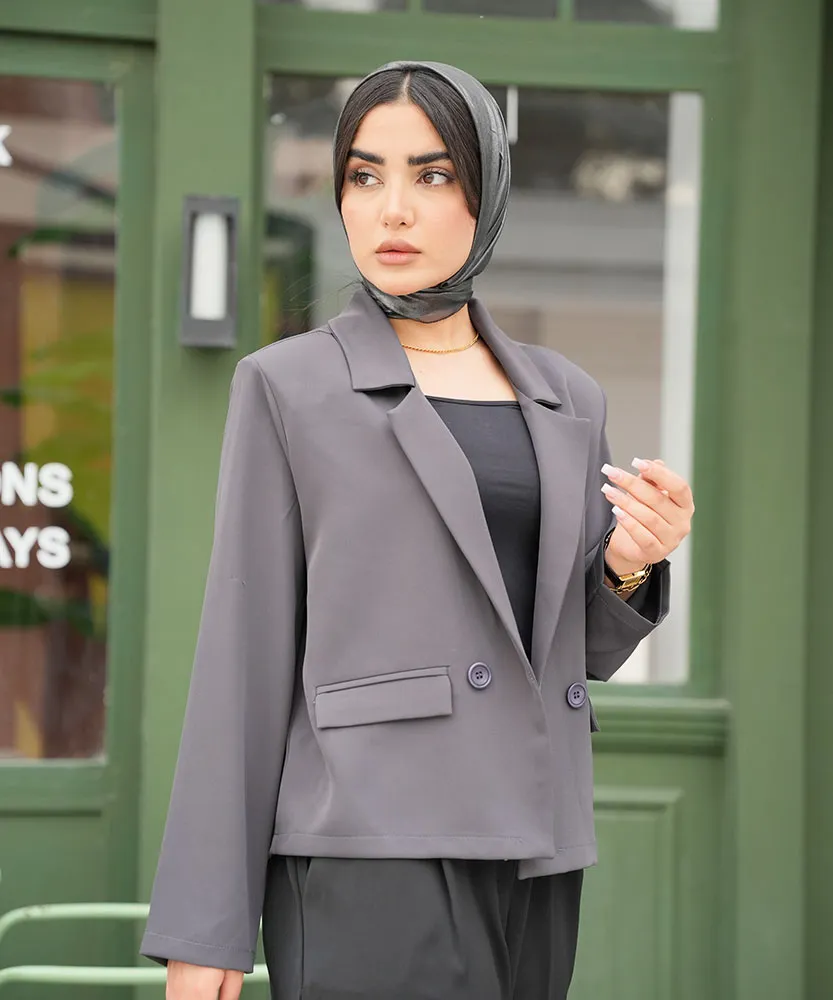 کت یقه انگلیسی آراشید K41713