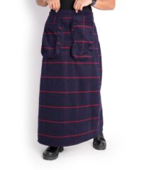 دامن پشمی دو جیب D10522