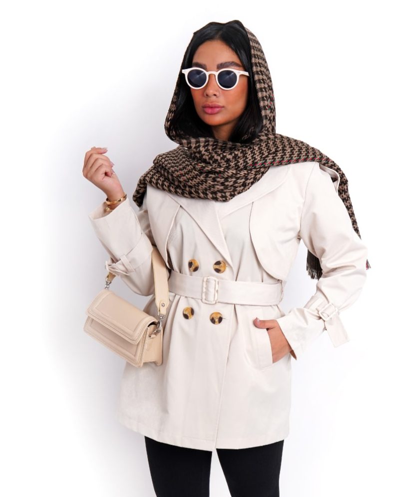 بارانی کتان M31804