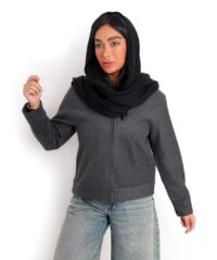 کت کراپ زیپ دار k31921