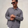 پیراهن کتان آستین بلند P32225