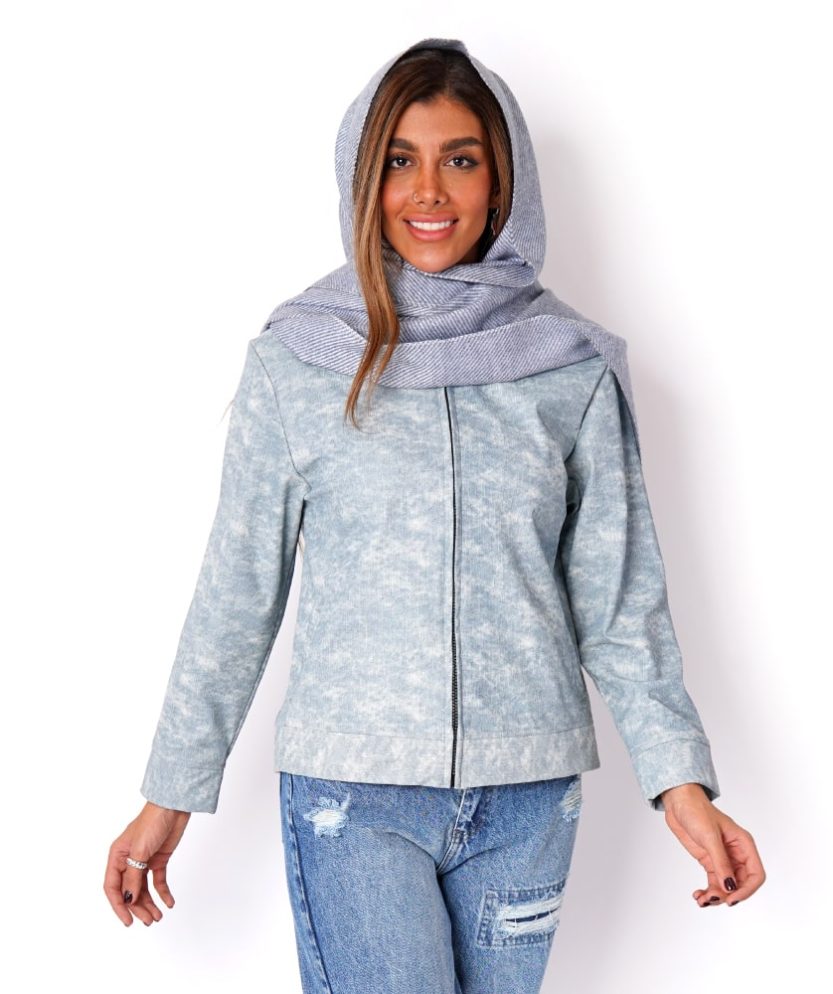 کت کراپ چرم جیر K31801