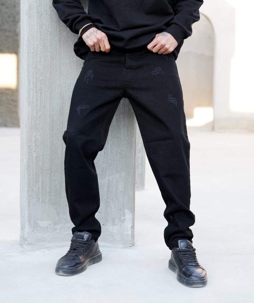 شلوار جین مام مردانه E32122