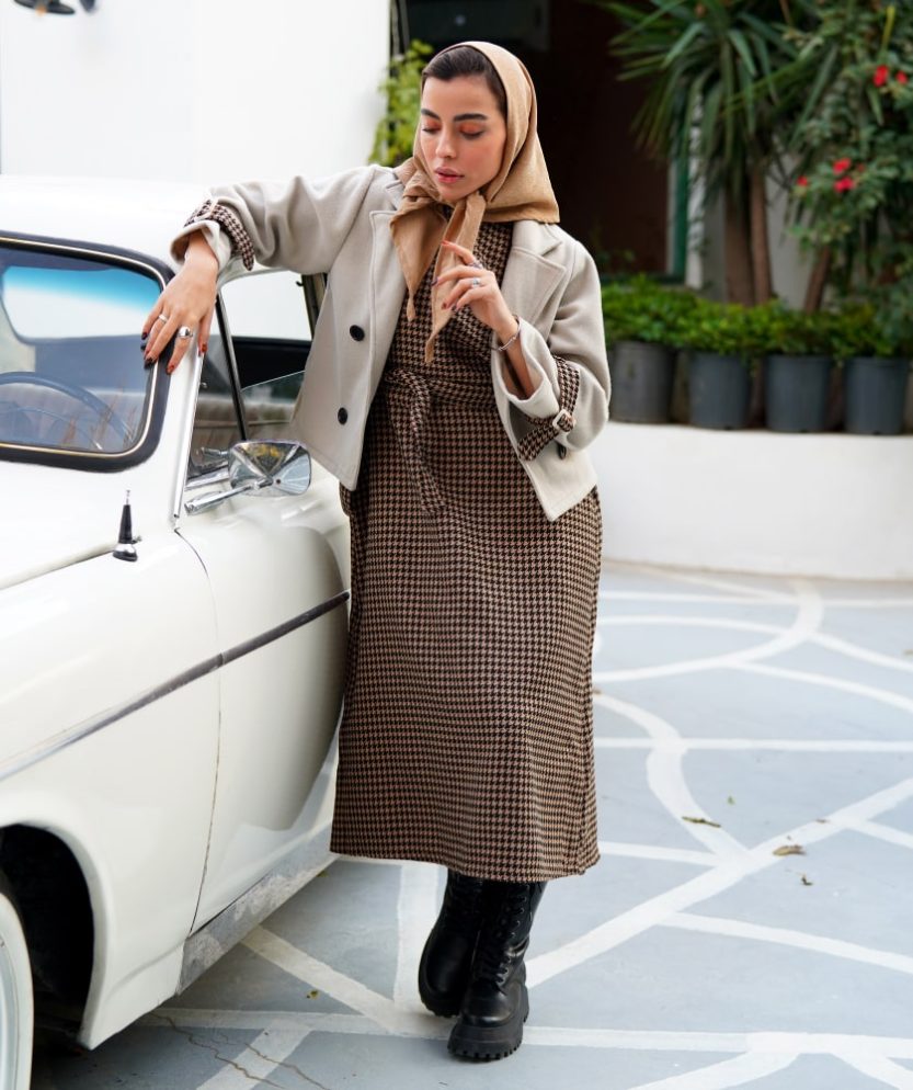 دو تیکه کت و سارافون Q31478