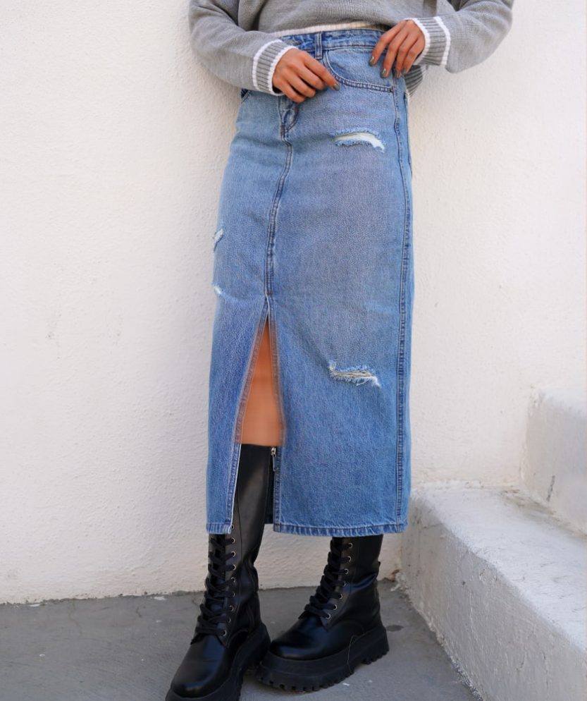 دامن جین D31689