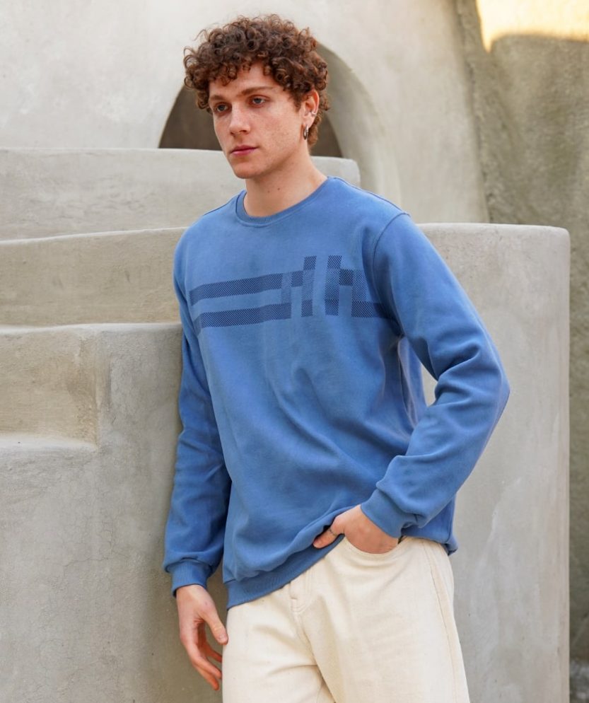 بلوز یقه گرد مردانه B32680