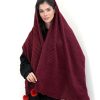 شال مخمل پلیسه N31992