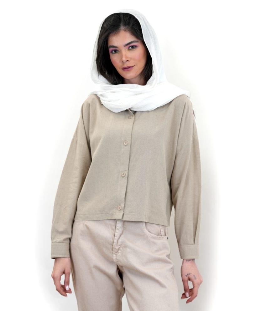 کت کراپ لینن K31808