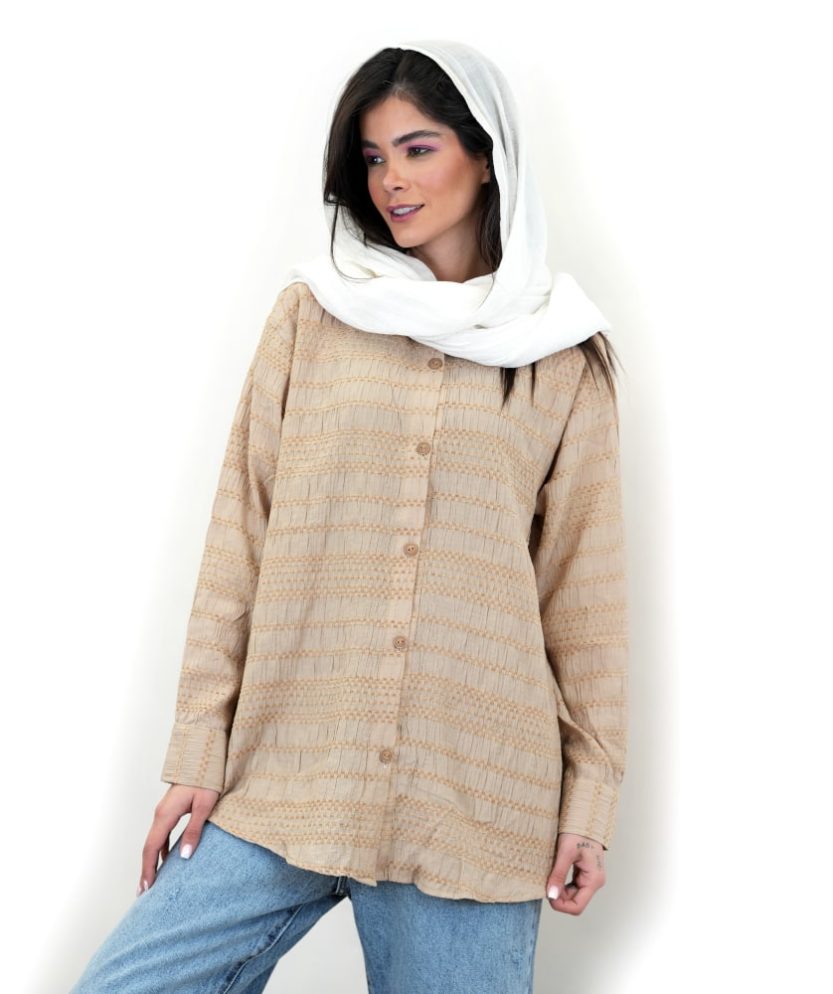 شومیز کوک دوزی A31001