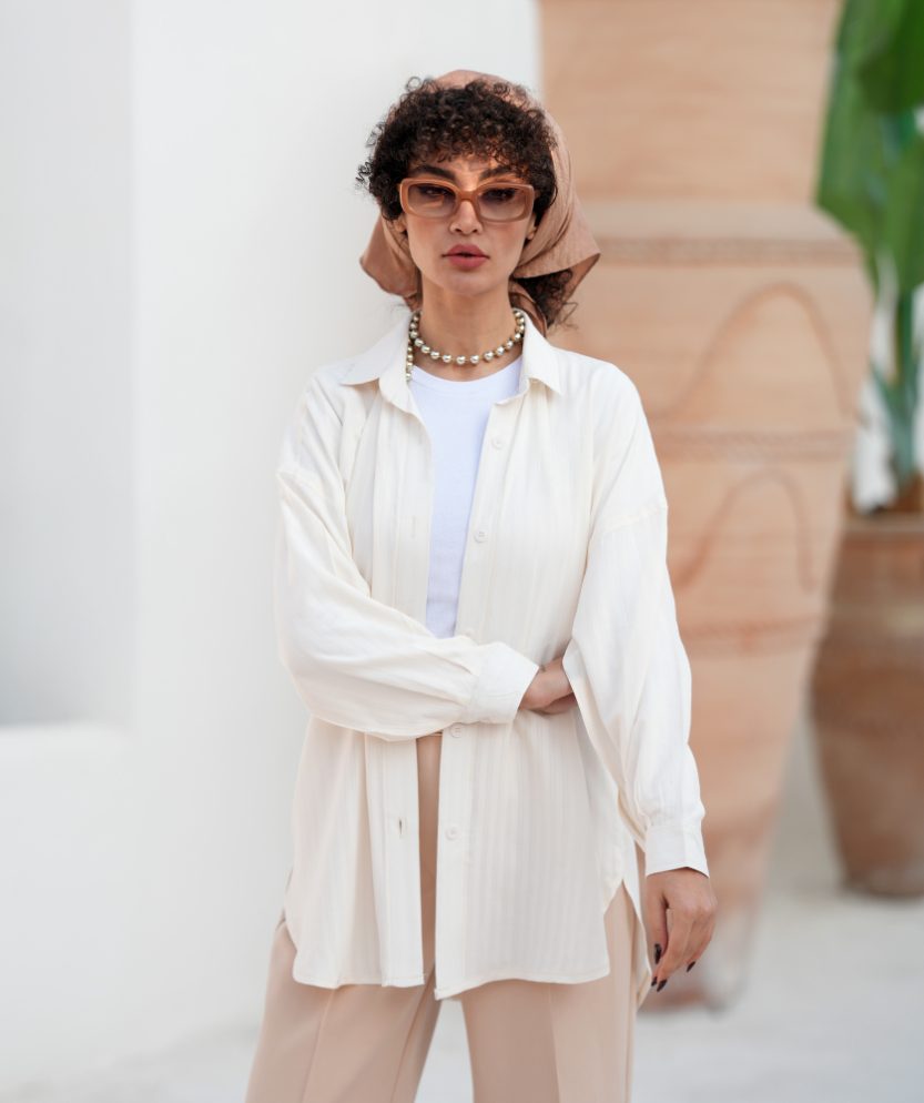 شومیز کراس زنجیره ای A31839