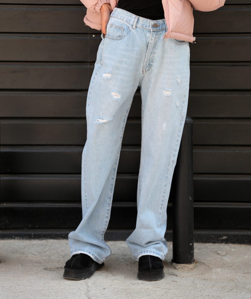 شلوار نیم بگ زنانه E31250