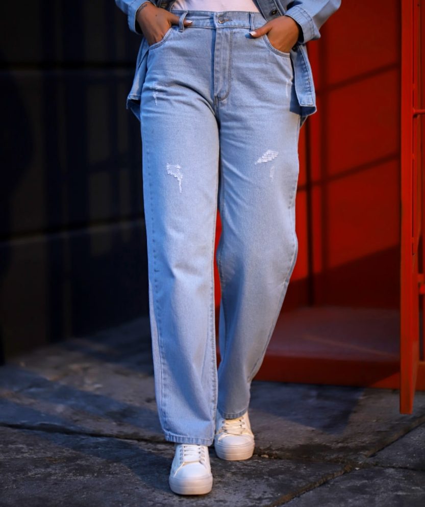 شلوار جین بگ E31673