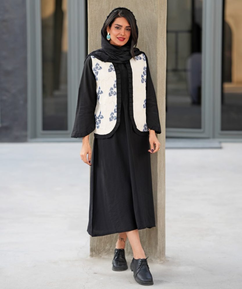 ست کت و سارافون لینن Q31831