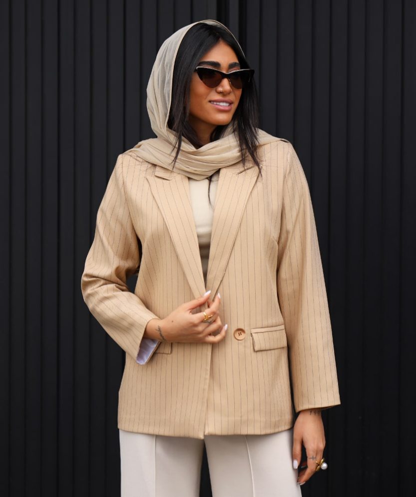 کت یقه بلیزر مازراتی دیپلمات M31753