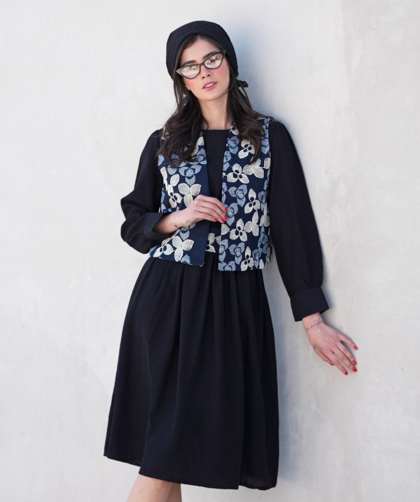 ست ژبله و پیراهن لینن Q31820