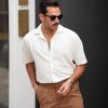 پیراهن آستین کوتاه مردانه P32093
