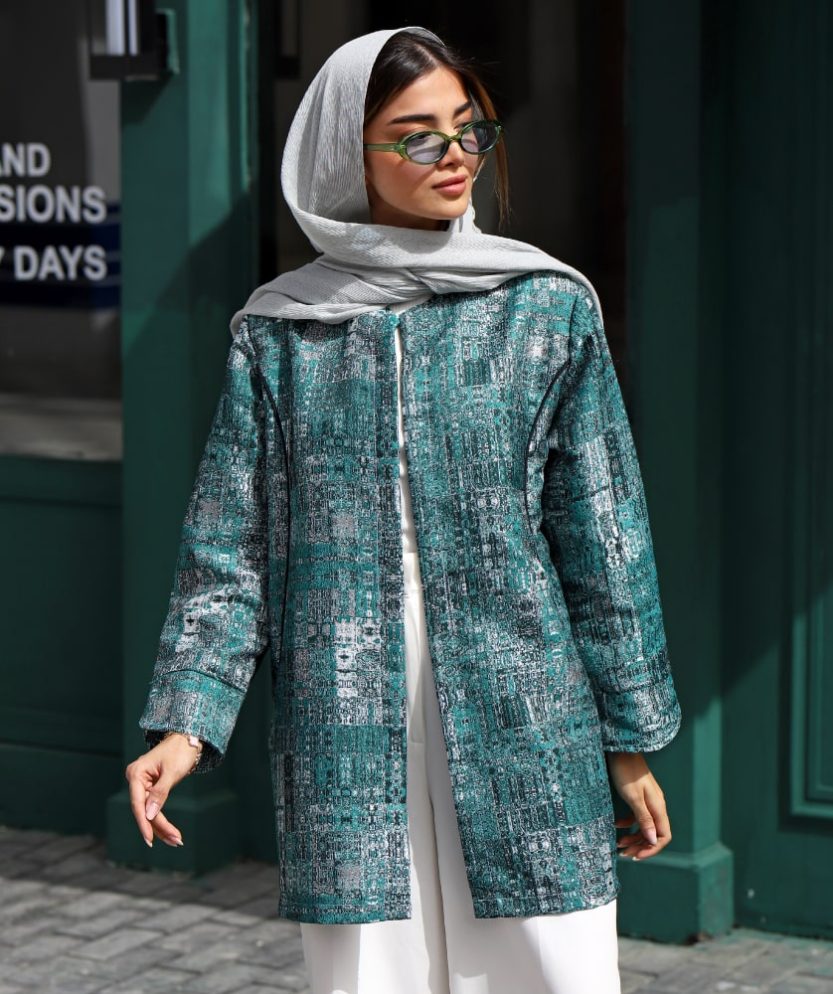 مانتو کتی مغزی دوزی M311215