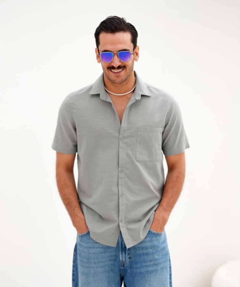 پیراهن مردانه اسلپ P42002