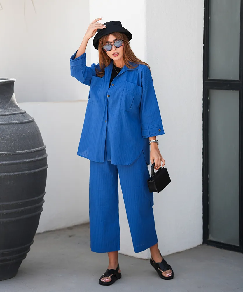 ست مانتو و شلوار Q31218