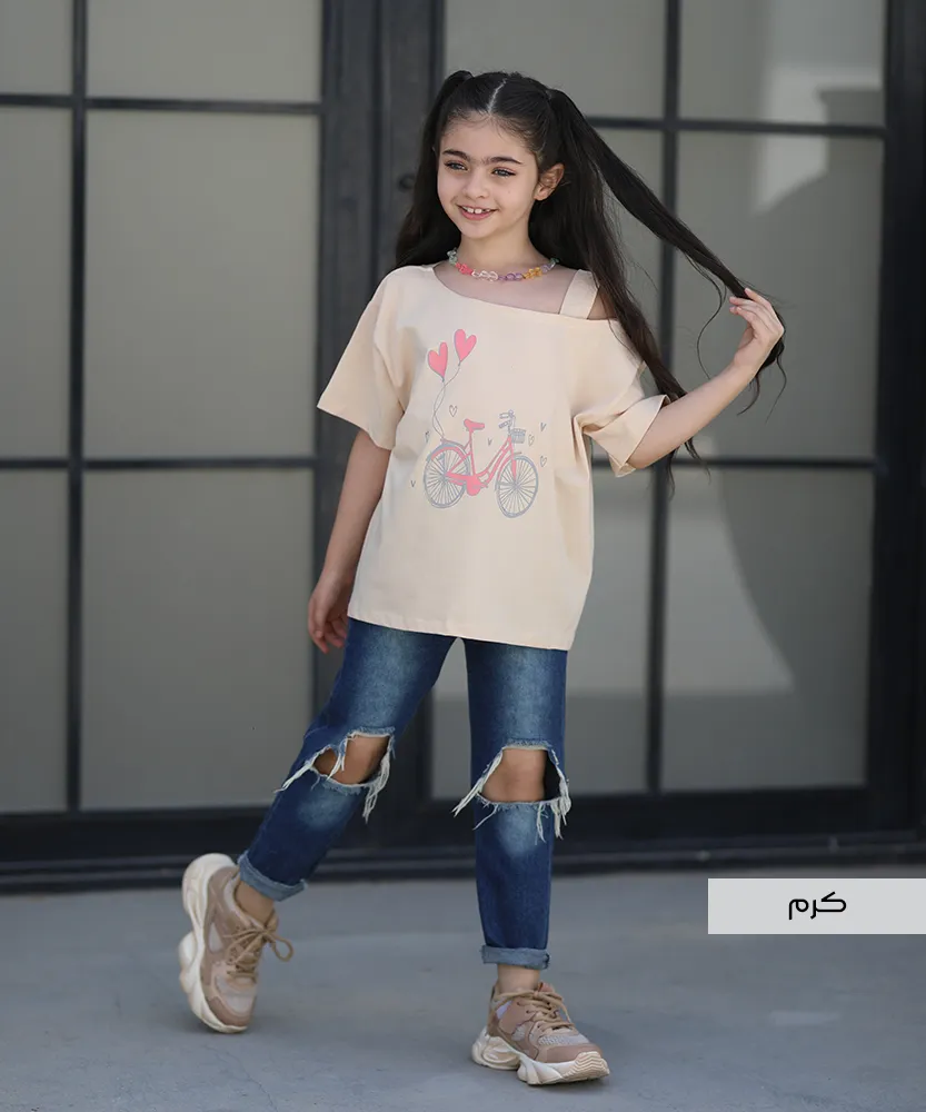 کراپ پنبه تک بند K101236 - Image 3