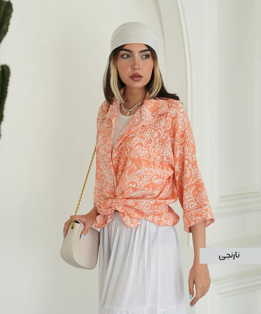 شومیز کاملس ایتالیایی A41509 - Image 5