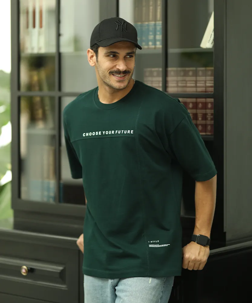 تیشرت لانگ مردانه پنبه T42266