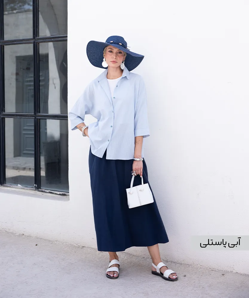 شومیز یارا یقه سرخود A41851 - Image 4