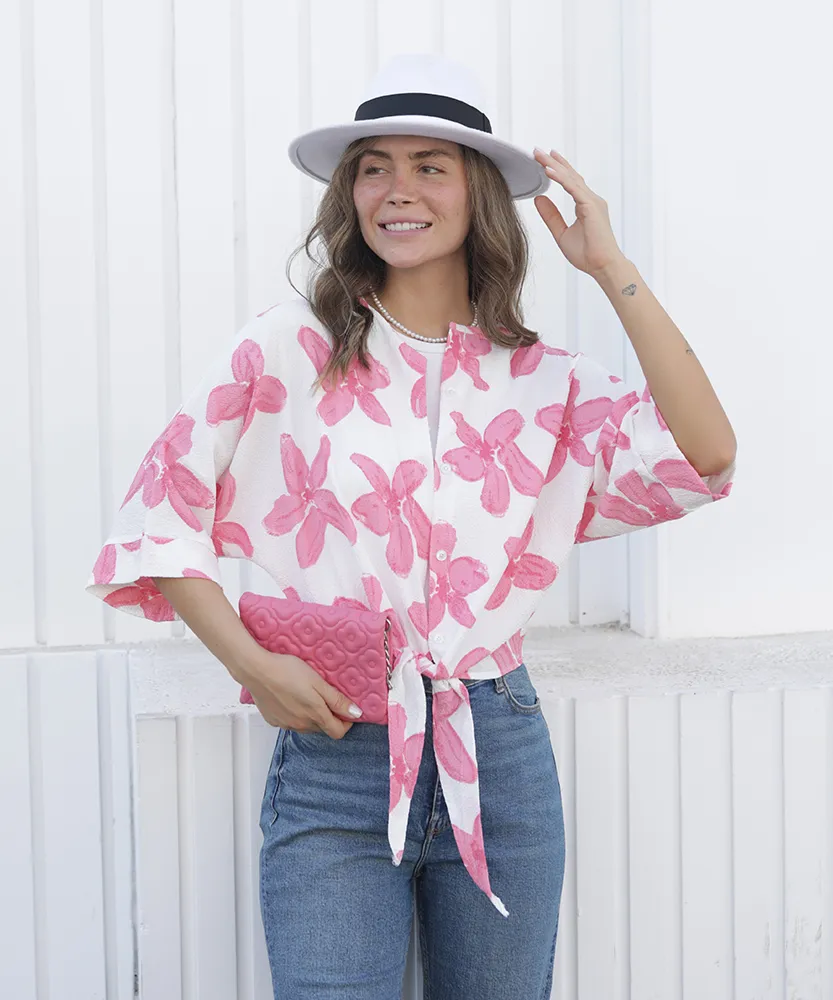 شومیز طرح برگ