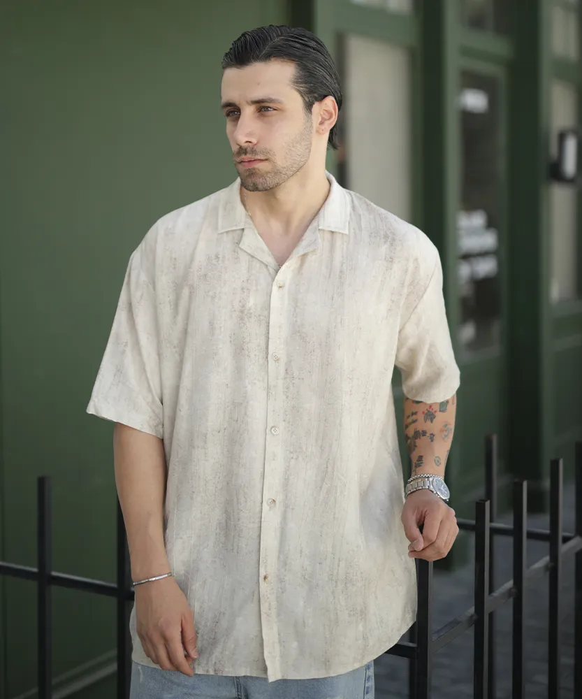 پیراهن یقه انگلیسی P42037