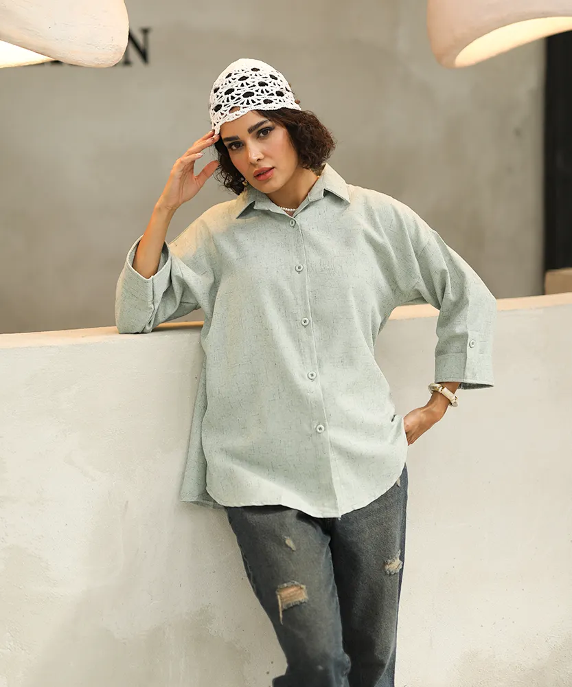 مانتو یقه دار M41680