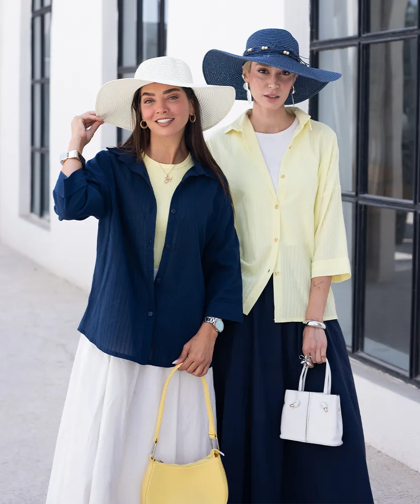 شومیز یارا یقه سرخود A41851