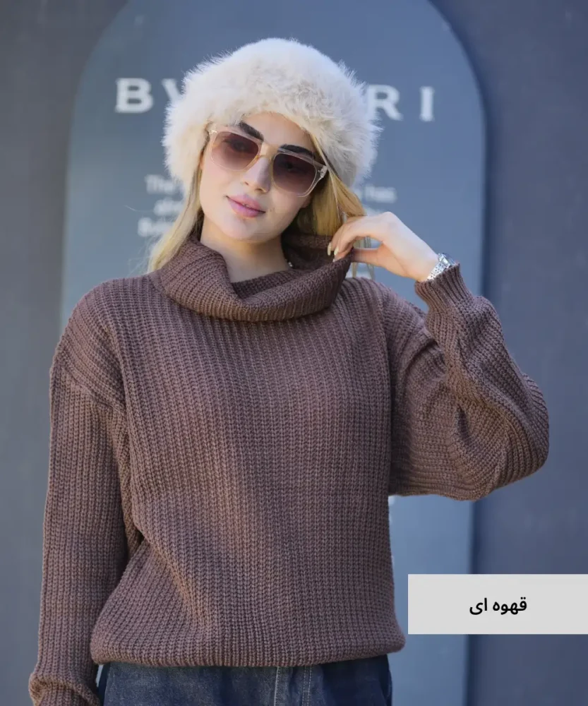 بلوز نیم تنه شل V10815 - تصویر 8