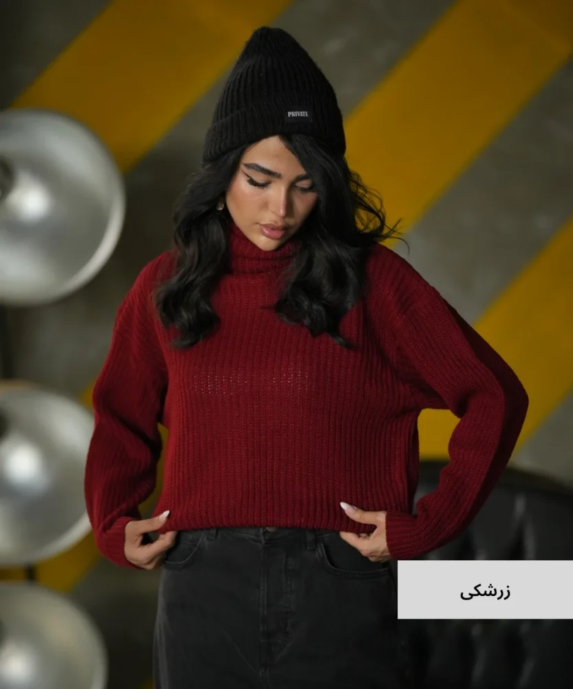 بلوز نیم تنه شل V10815 - تصویر 16