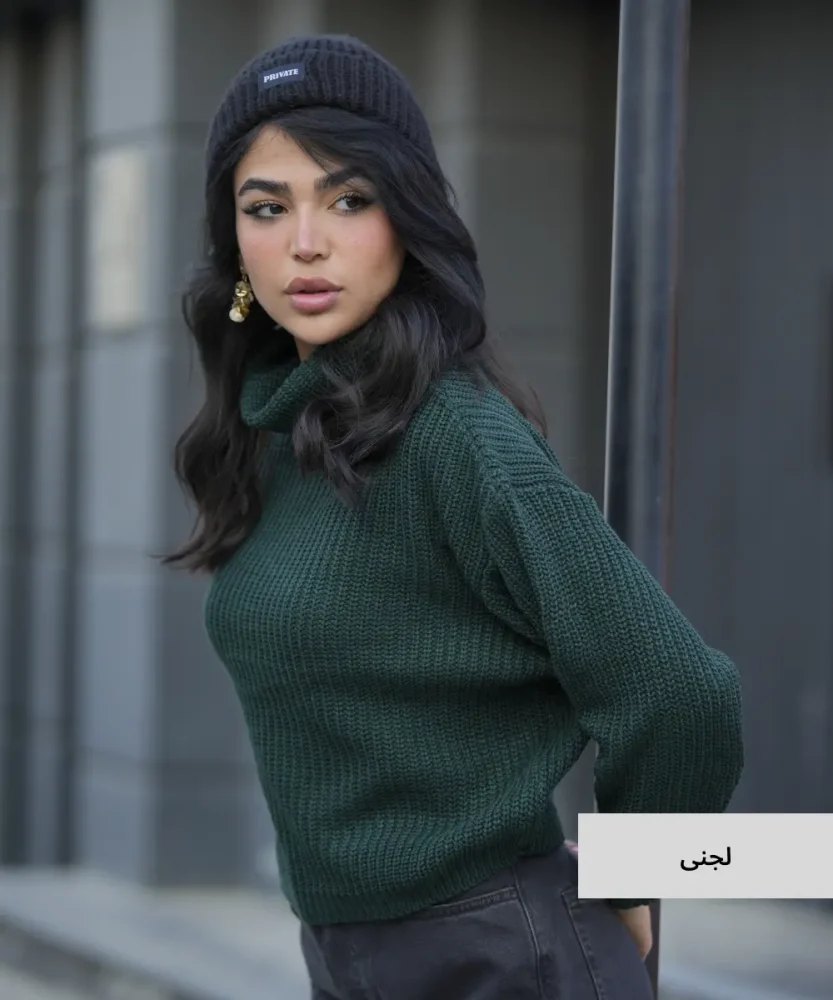 بلوز نیم تنه شل V10815 - تصویر 11
