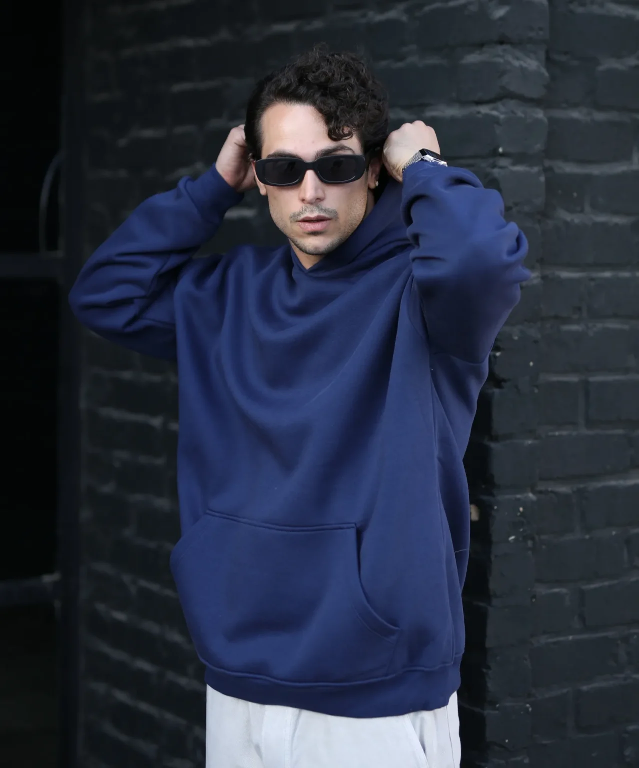 هودی جیب دار مردانه H42012