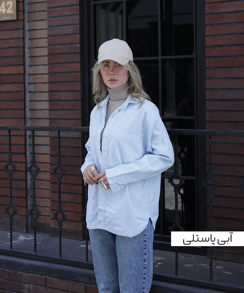 شومیز کتان میکس A41598 - Image 10