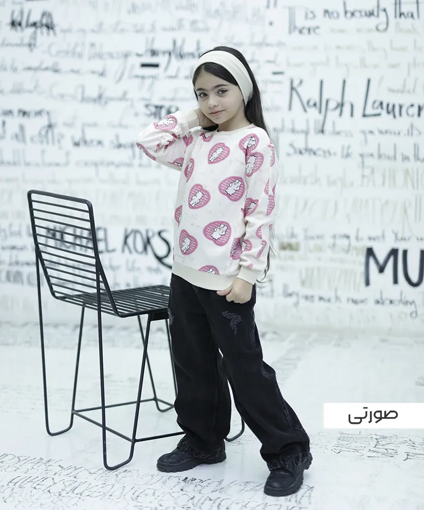 بلوز تک خرس قلبی B45290 - Image 3