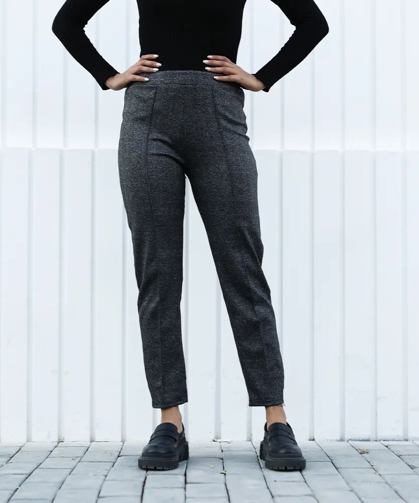 شلوار جناقی ژاکارد E10041