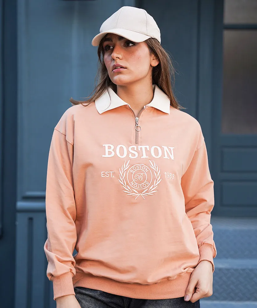 بلوز دورس نیم زیپ B41261