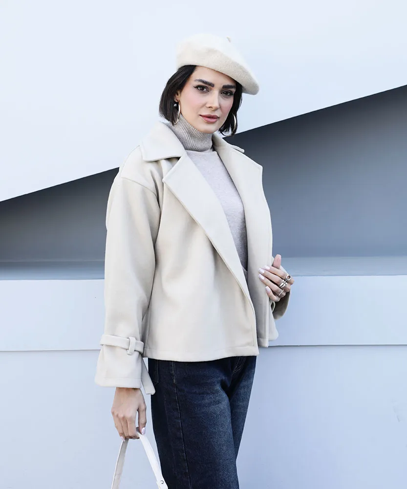 کت آستین گره ای K41474