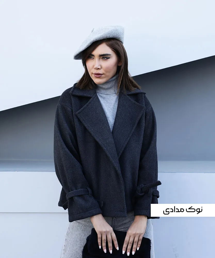 کت آستین گره ای K41474 - Image 3