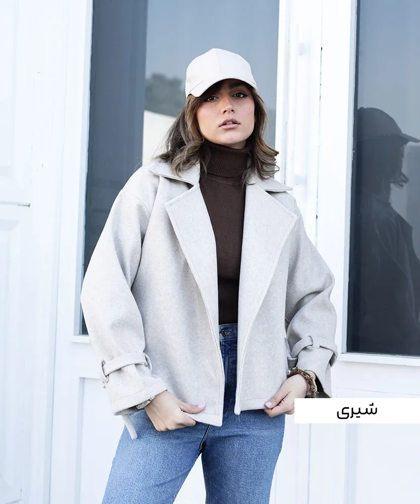 کت آستین گره ای K41474 - Image 6