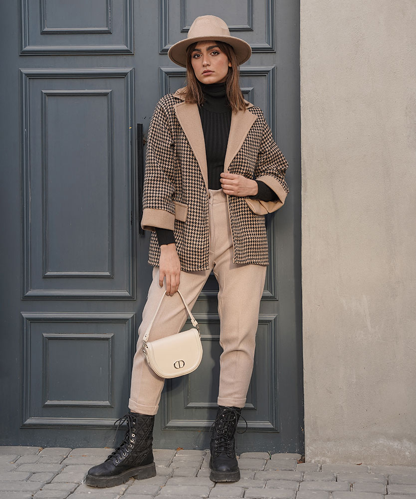 مانتو پیچازی یقه فوتر M41242