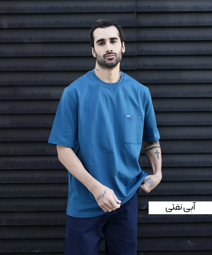 تیشرت جیب دار T32396 - Image 2