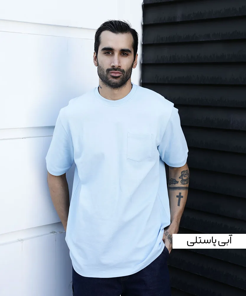 تیشرت یقه گرد جودون T32922 - Image 2