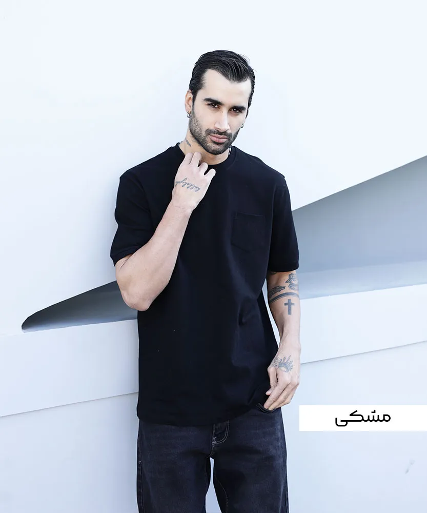 تیشرت یقه گرد جودون T32922 - Image 6