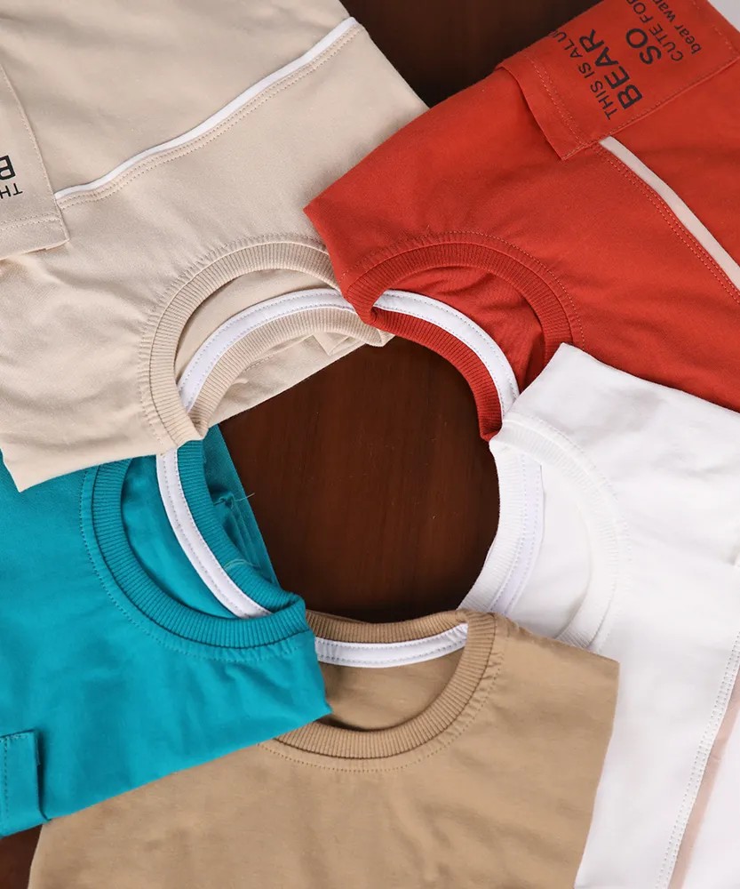 تیشرت تک مغزی T45045 - Image 7