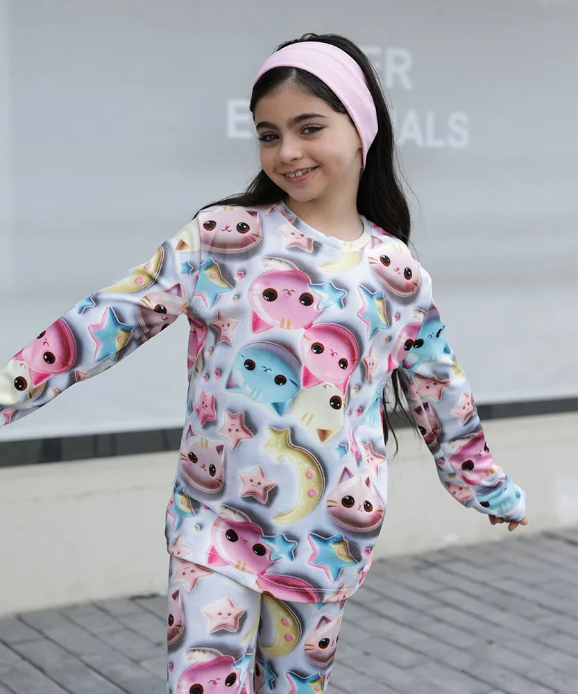 ست بلوز و شلوار بچگانه Q35671