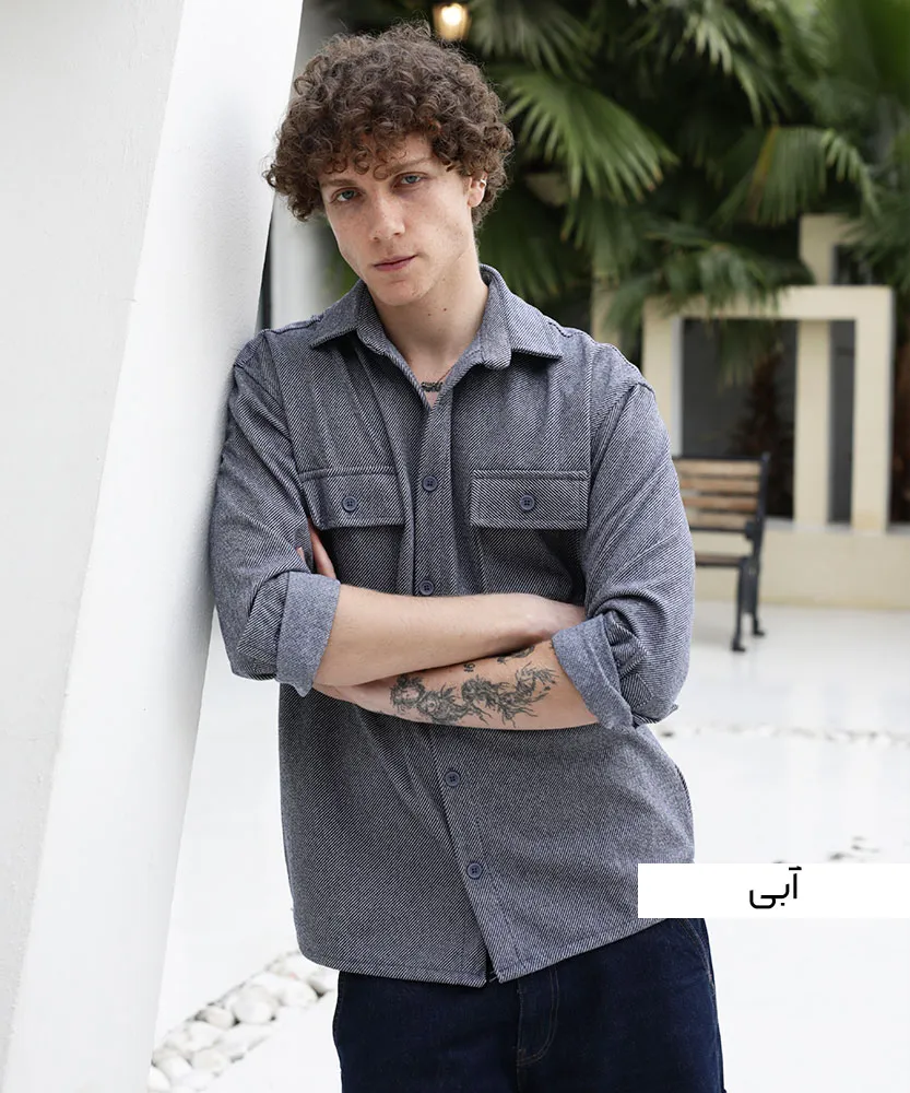 پیراهن مردانه فوتر P42061 - Image 5