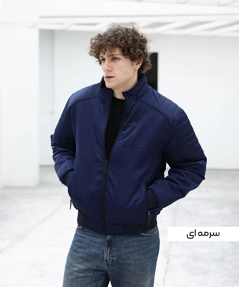 کاپشن مردانه C42005 - Image 2